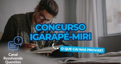 Concurso Igarapé-Miri, Provas Igarapé-Miri