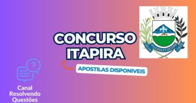 Concurso Itapira SP, Concurso Prefeitura de Itapira SP