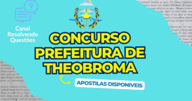 Concurso Prefeitura de Theobroma, Concurso Theobroma, Concurso de Theobroma, Apostilas Concurso Prefeitura de Theobroma