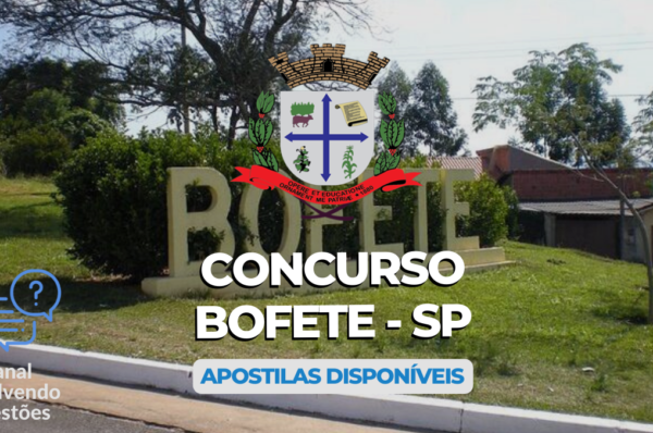 Concurso Bofete - SP