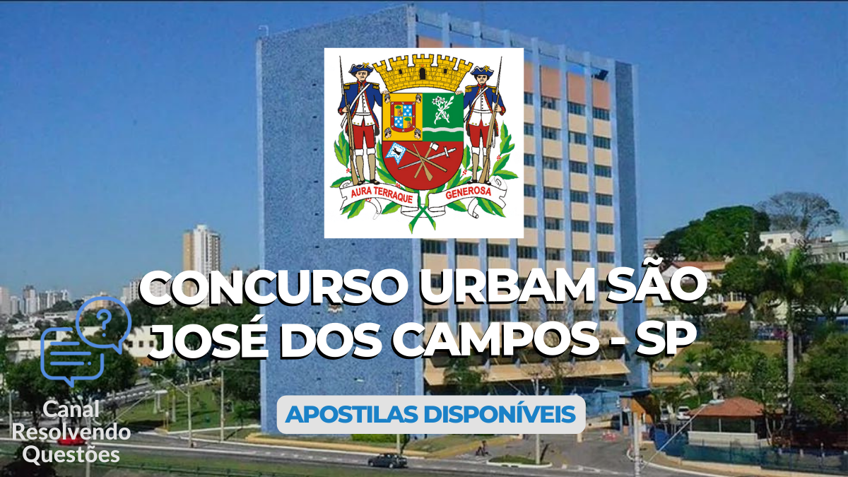 Concurso URBAM São José dos Campos – SP: lança 04 editais