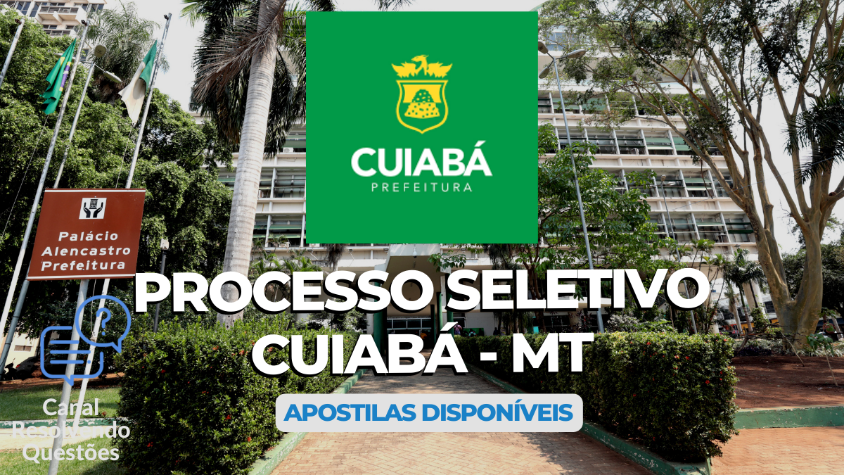 Processo Seletivo Cuiabá – MT 2024: vagas para Agente Comunitário de Saúde