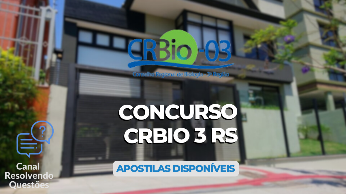 Concurso CRBio 3 RS: vagas imediatas; salários até R$ 7,9 mil