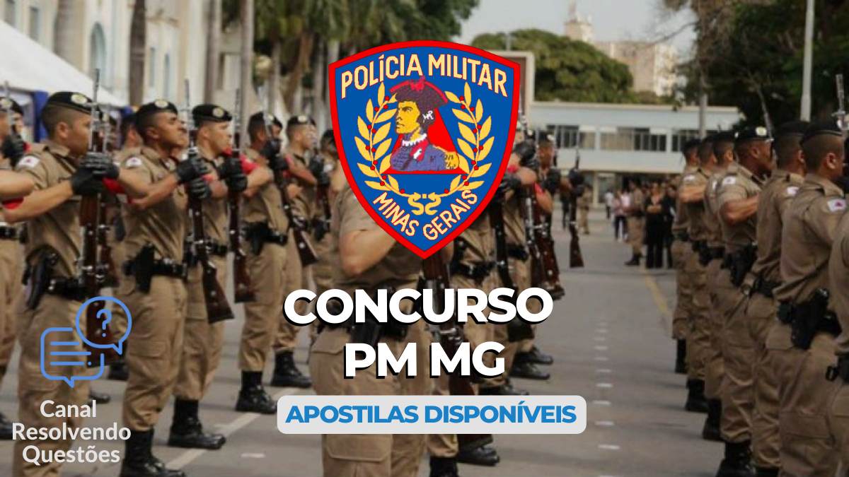 Concurso PM MG: lança 3.282 vagas para Soldado e Oficial