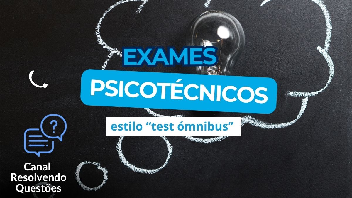 EXames do psicotécnico.