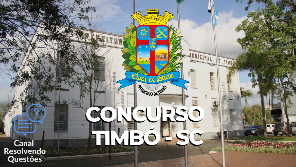 Concurso Timbó - SC