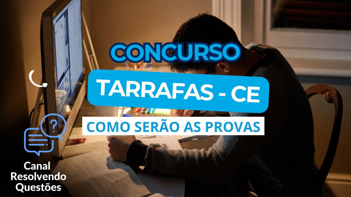 Concurso Tarrafas. Como serão as provas