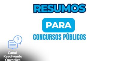 Resumos para concursos públicos.